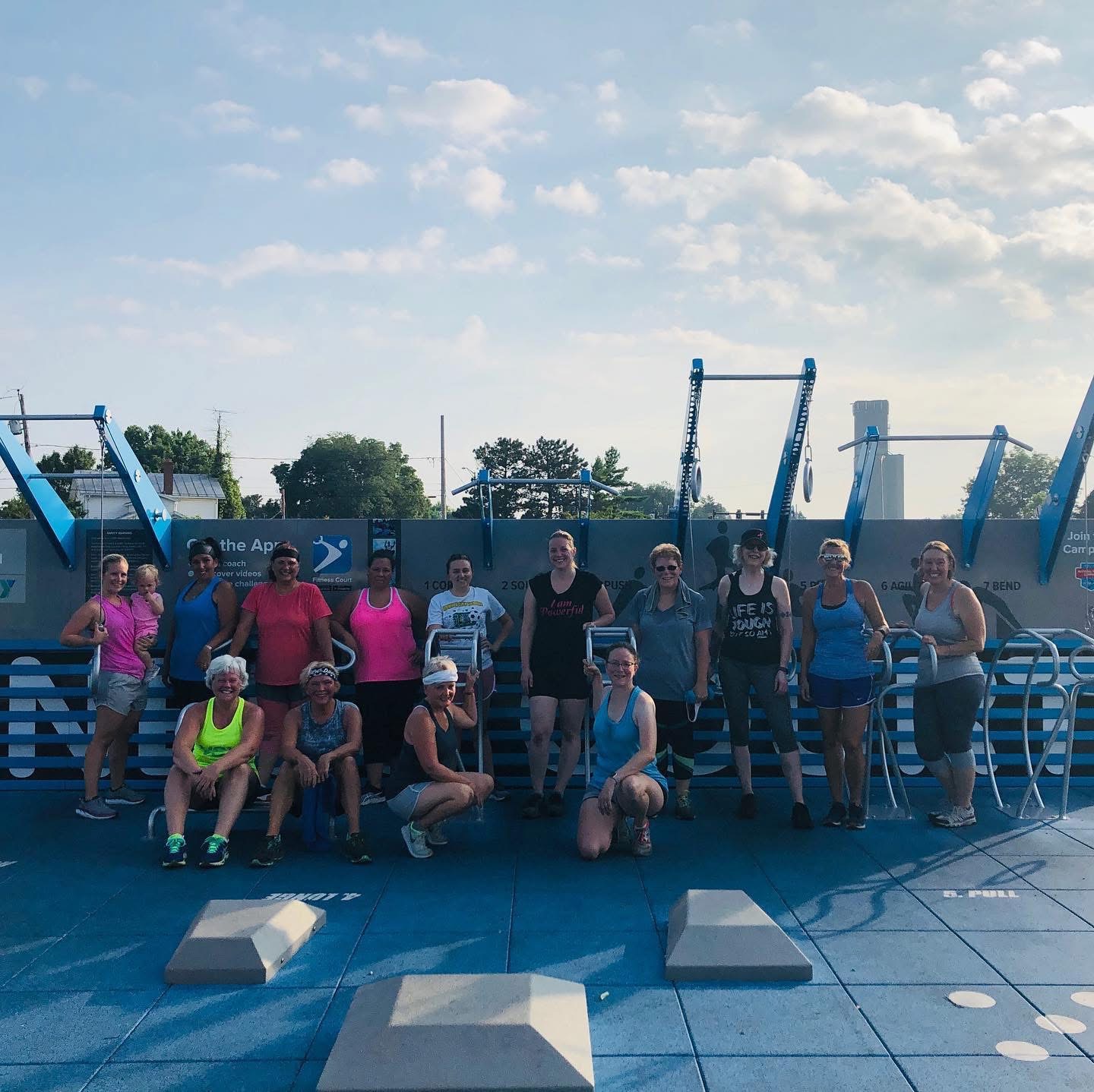 Kelsey's welcoming group fitness community